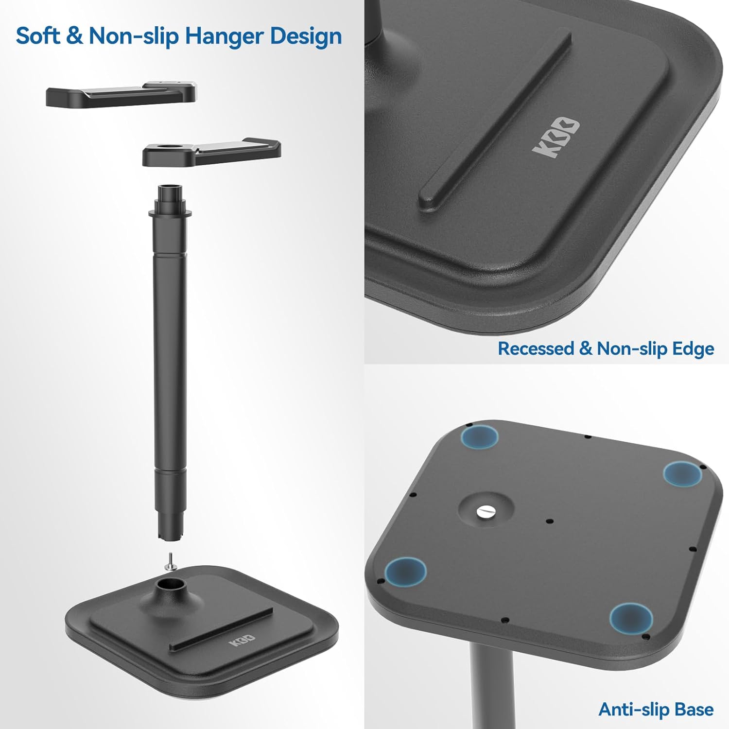 KDD Dual Headphone Stand for Desk