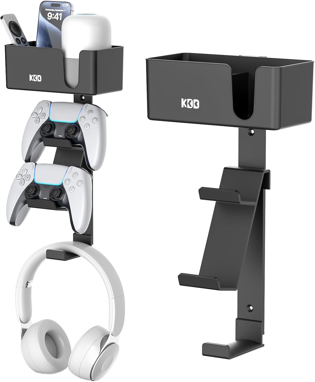 KDD 4-in-1 Wall Mount Controller Holder
