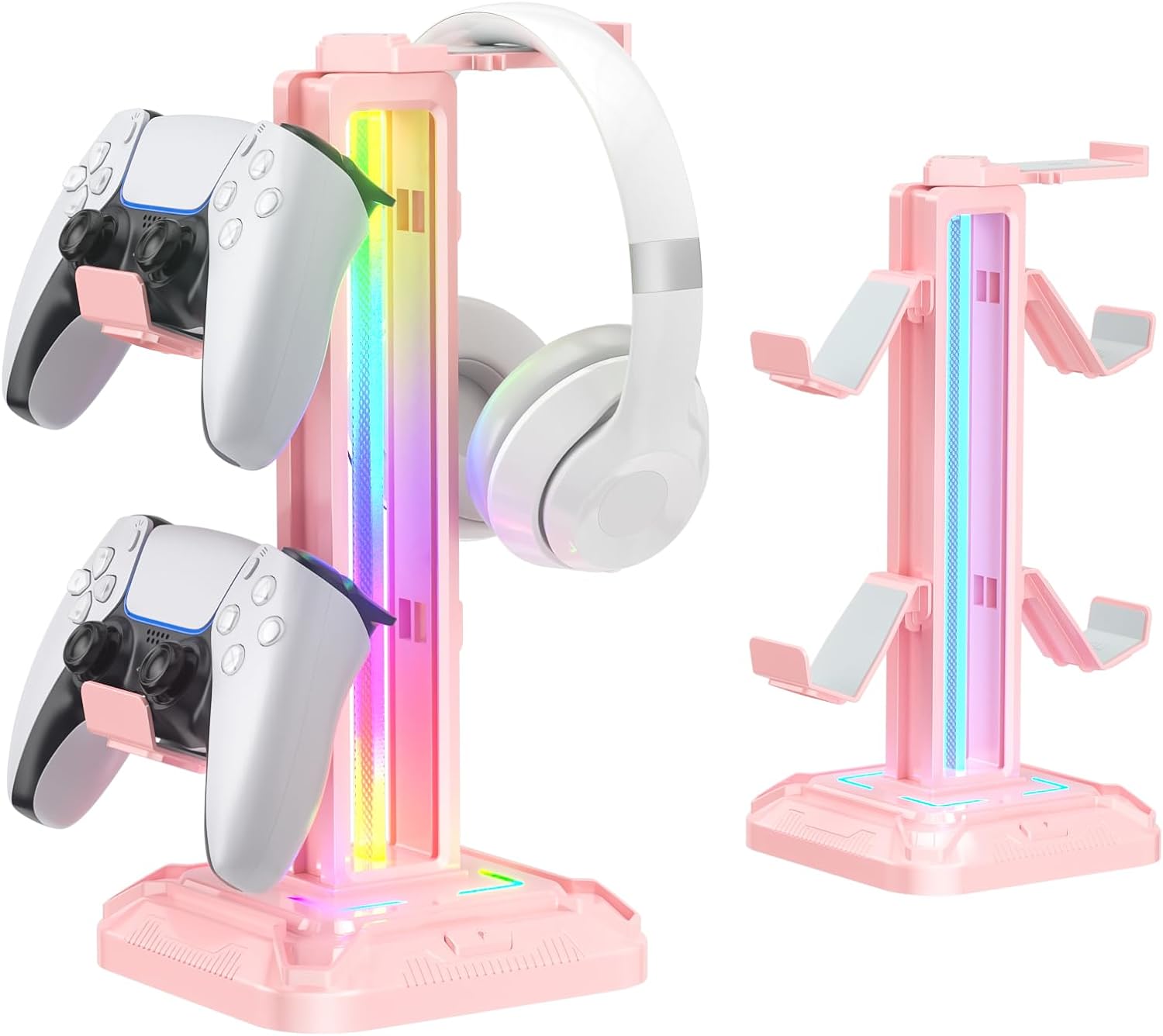 KDD RGB Headset Stand with 9 Light Modes