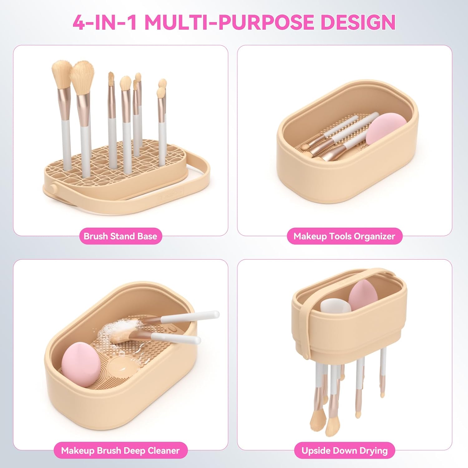 Makeup Brush Cleaner Mat