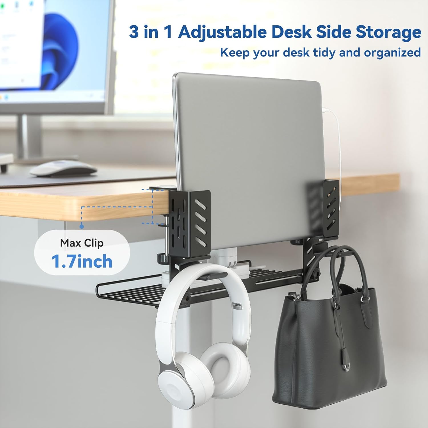 KDD 3 in 1 Desk Side Organizer