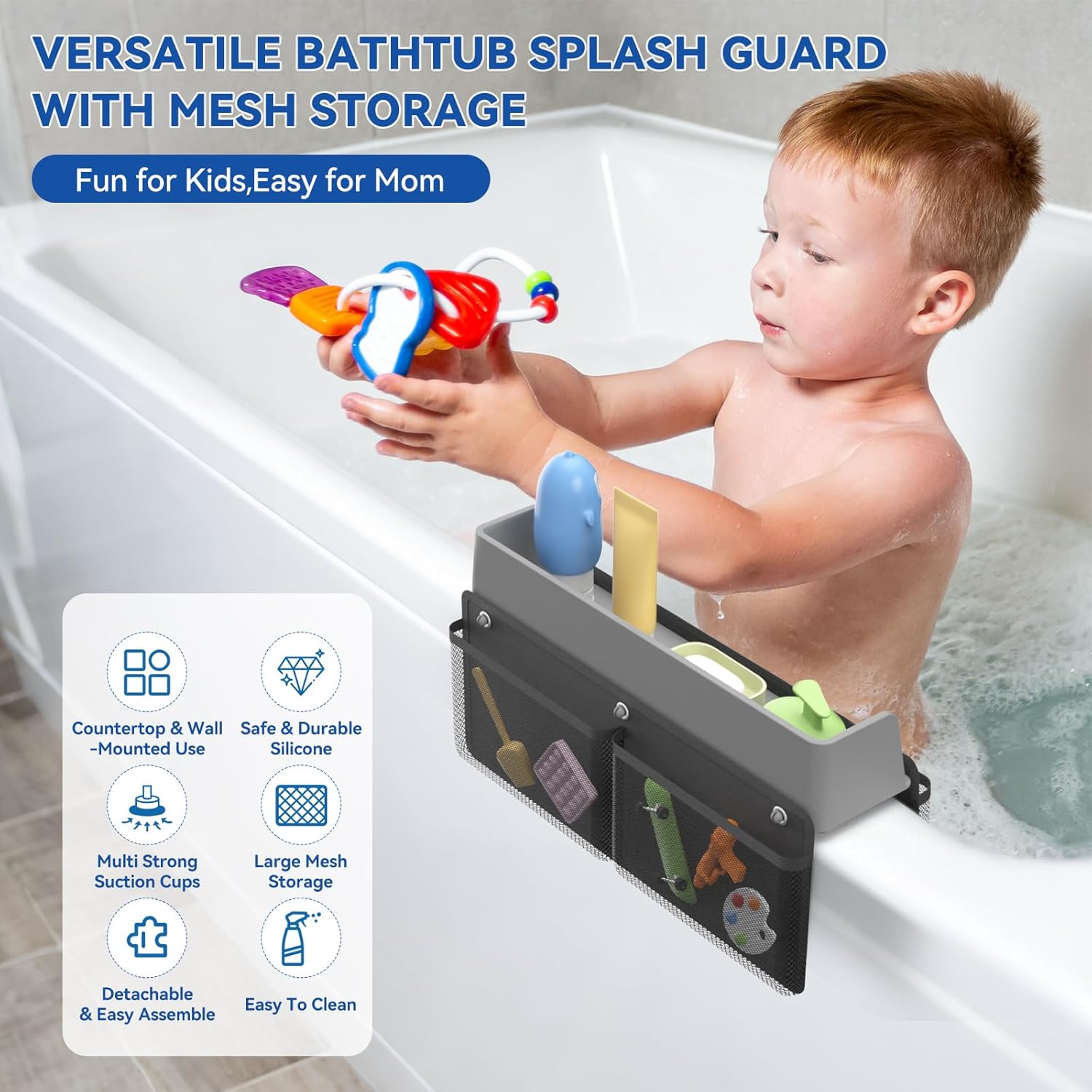 Bathtub Splash Guard