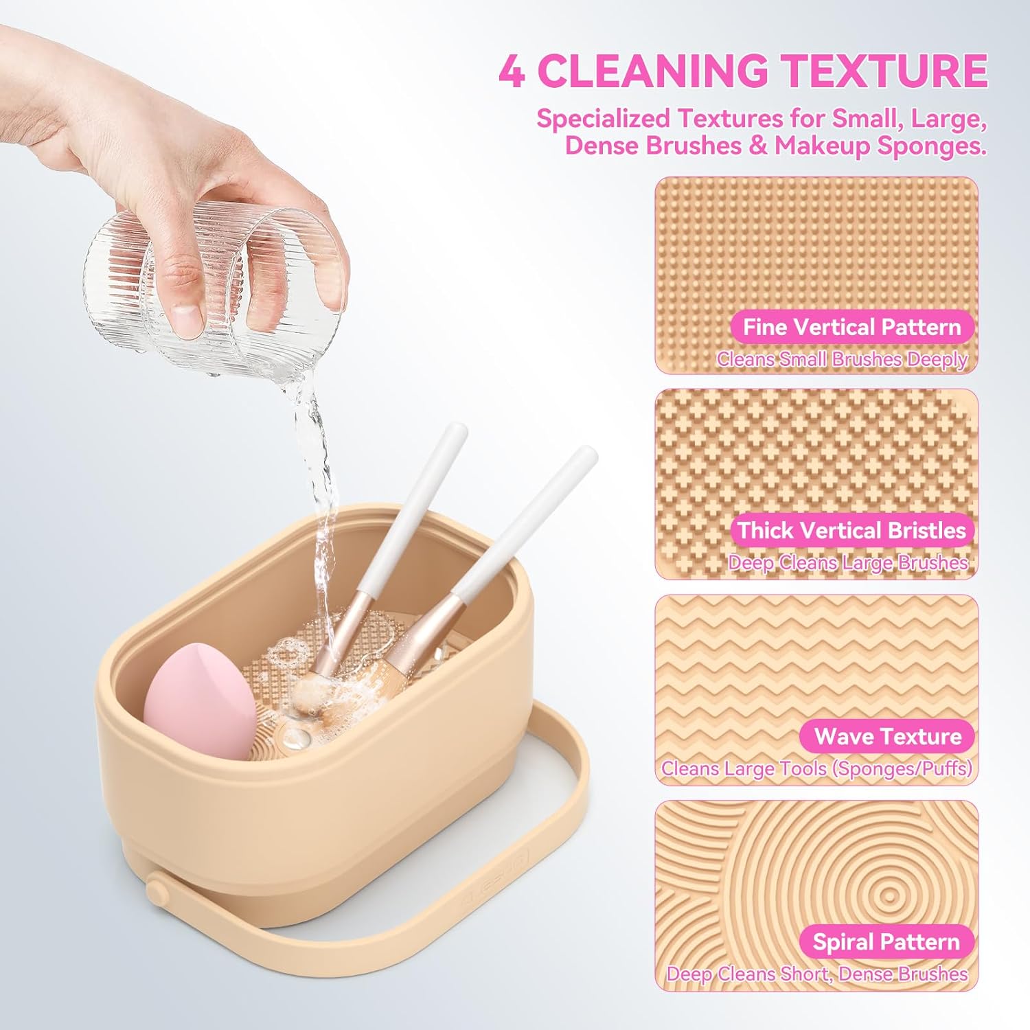 Makeup Brush Cleaner Mat