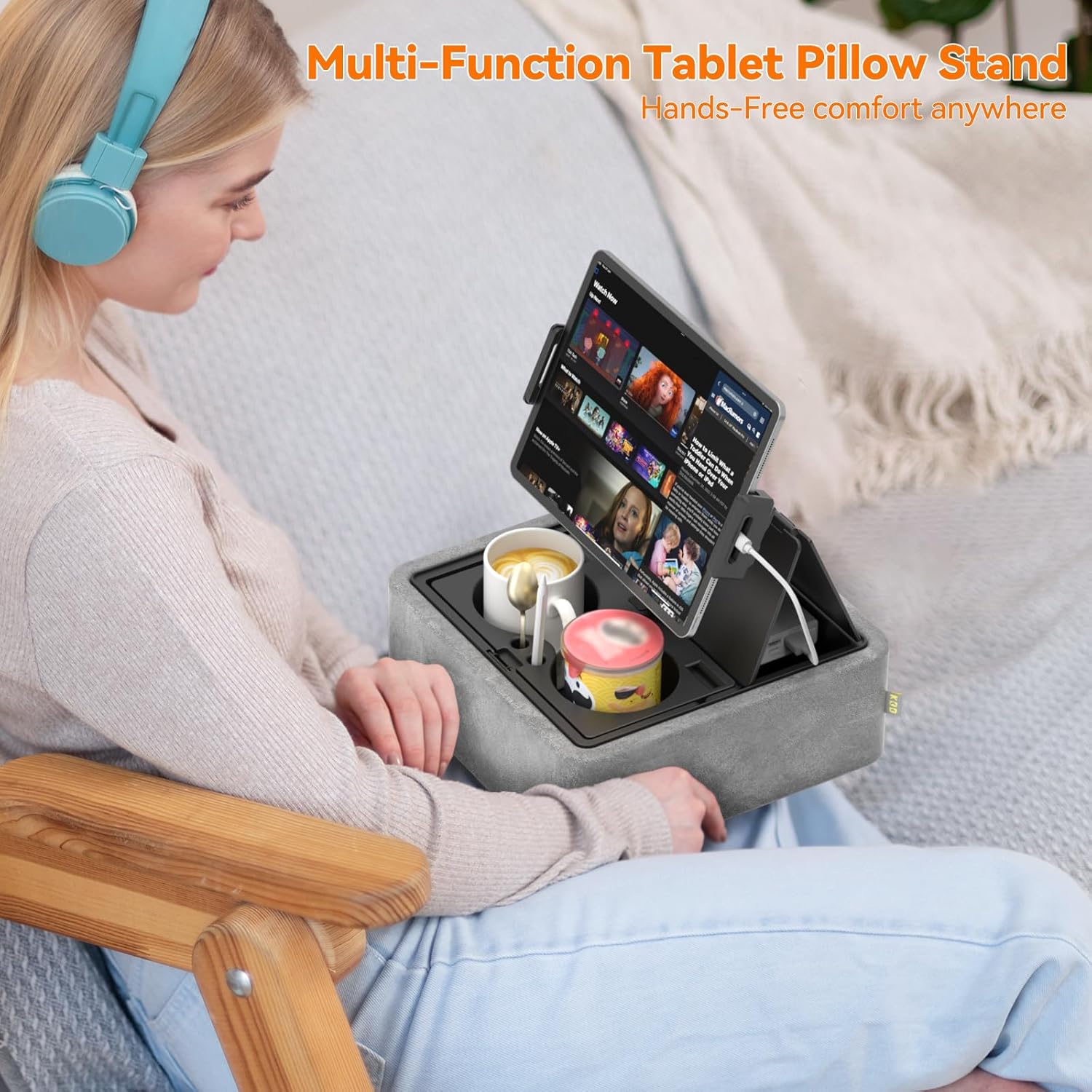 KDD Tablet Pillow Stand