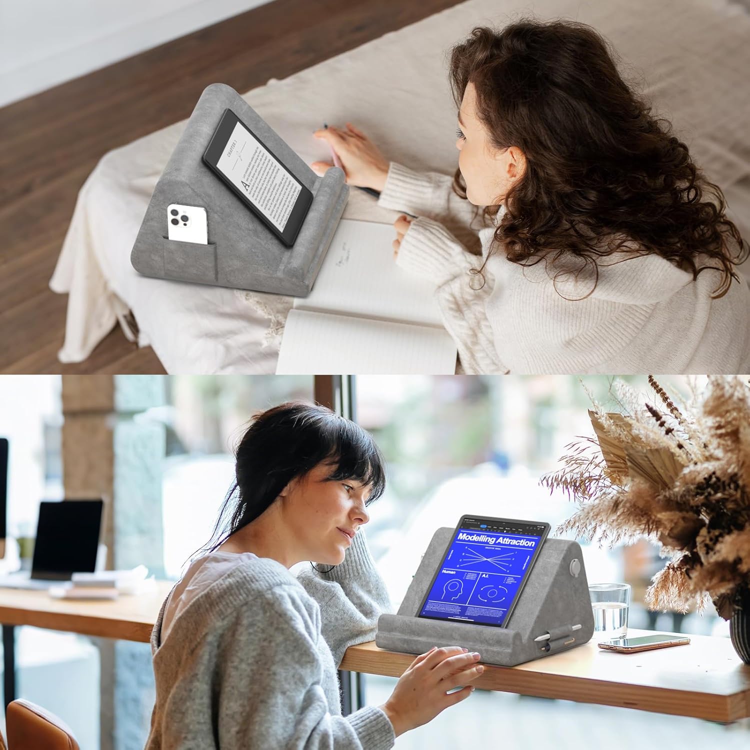 KDD Tablet Pillow Holder