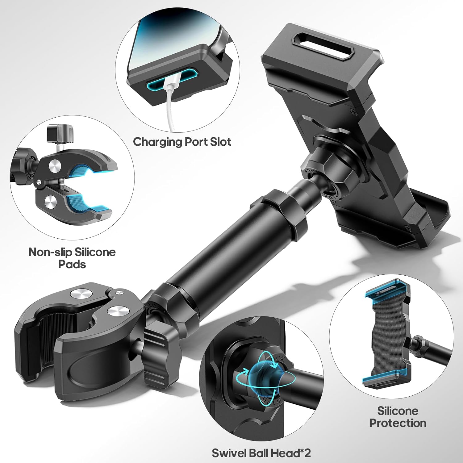 KDD iPad Holder for Mic Stand