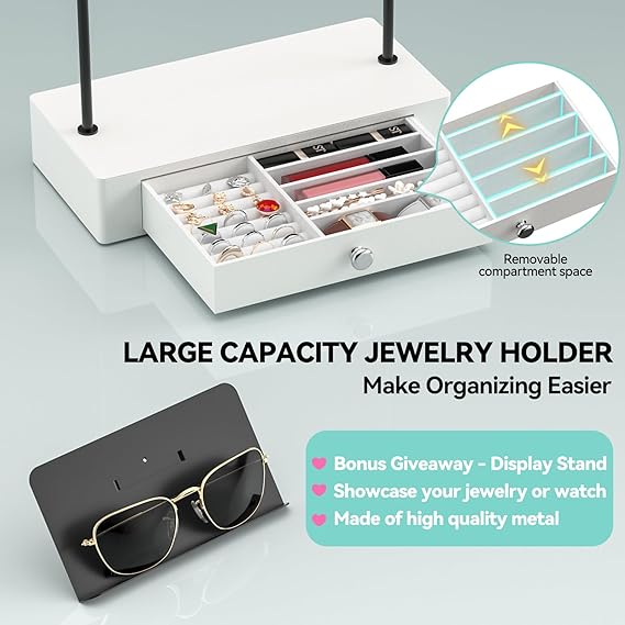 CLESOO Jewelry Organizer Stand