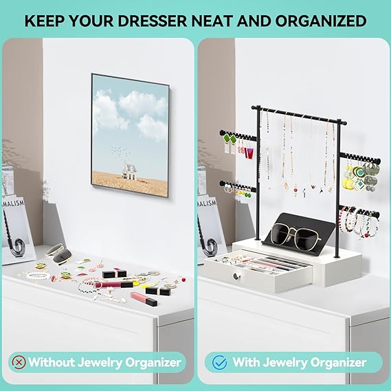 CLESOO Jewelry Organizer Stand