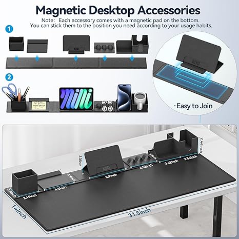 KDD Desk Pad and Organizer Set