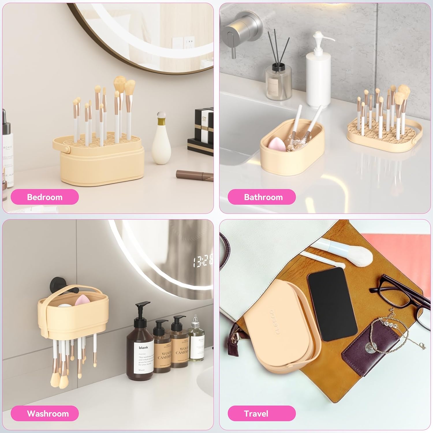 Makeup Brush Cleaner Mat