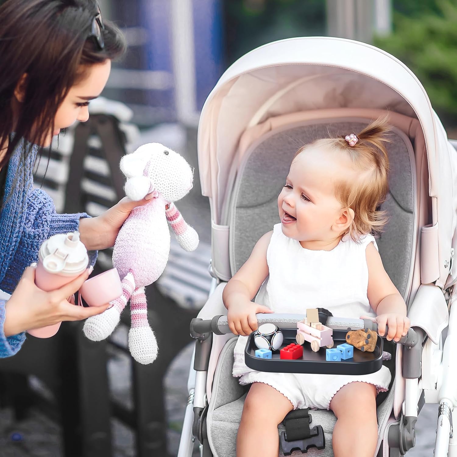 KDD Universal Stroller Snack Tray
