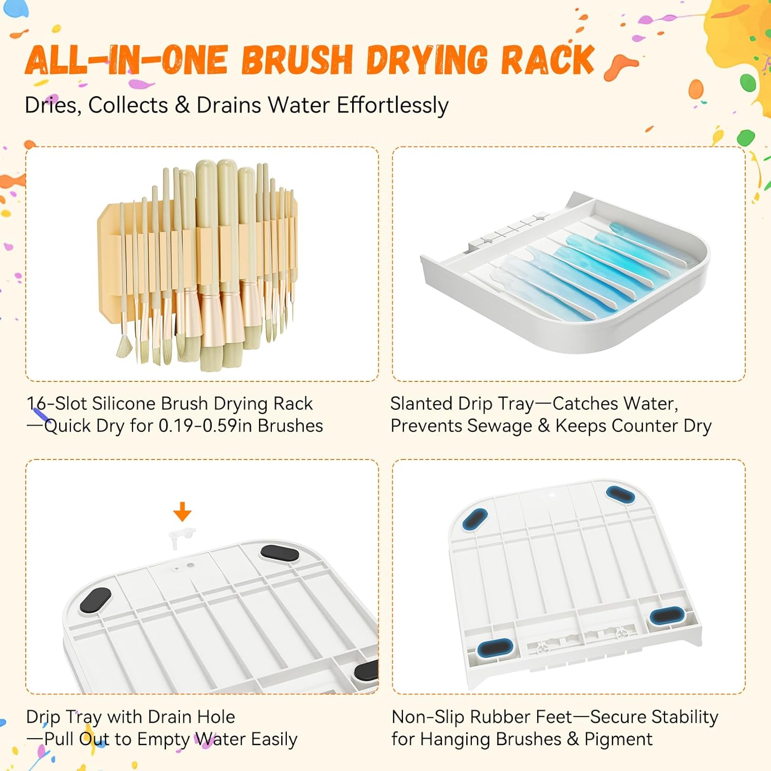 Paint Brush Holder