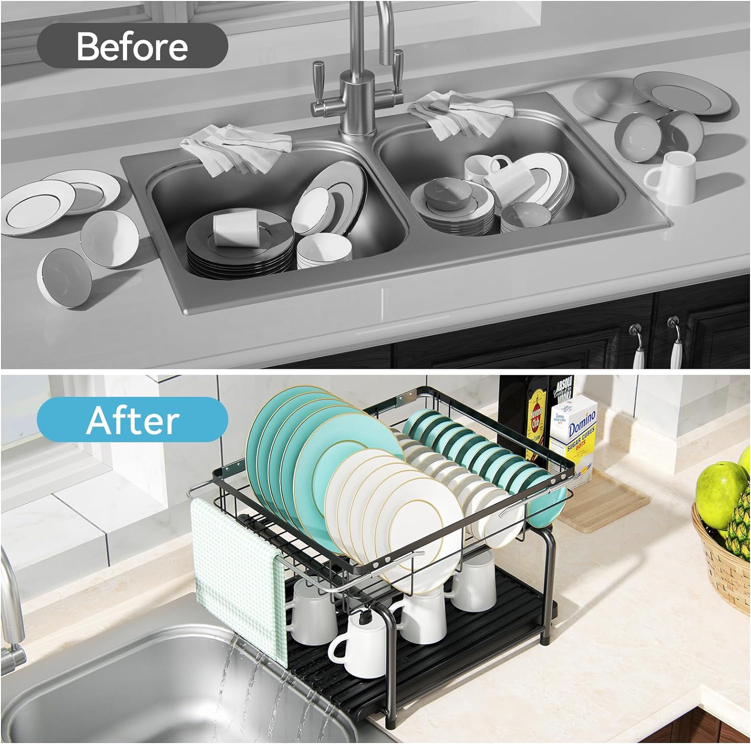 Sink Dish Drying Rack