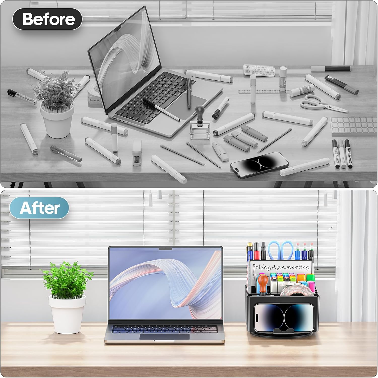 KDD Pencil Holder for Desk