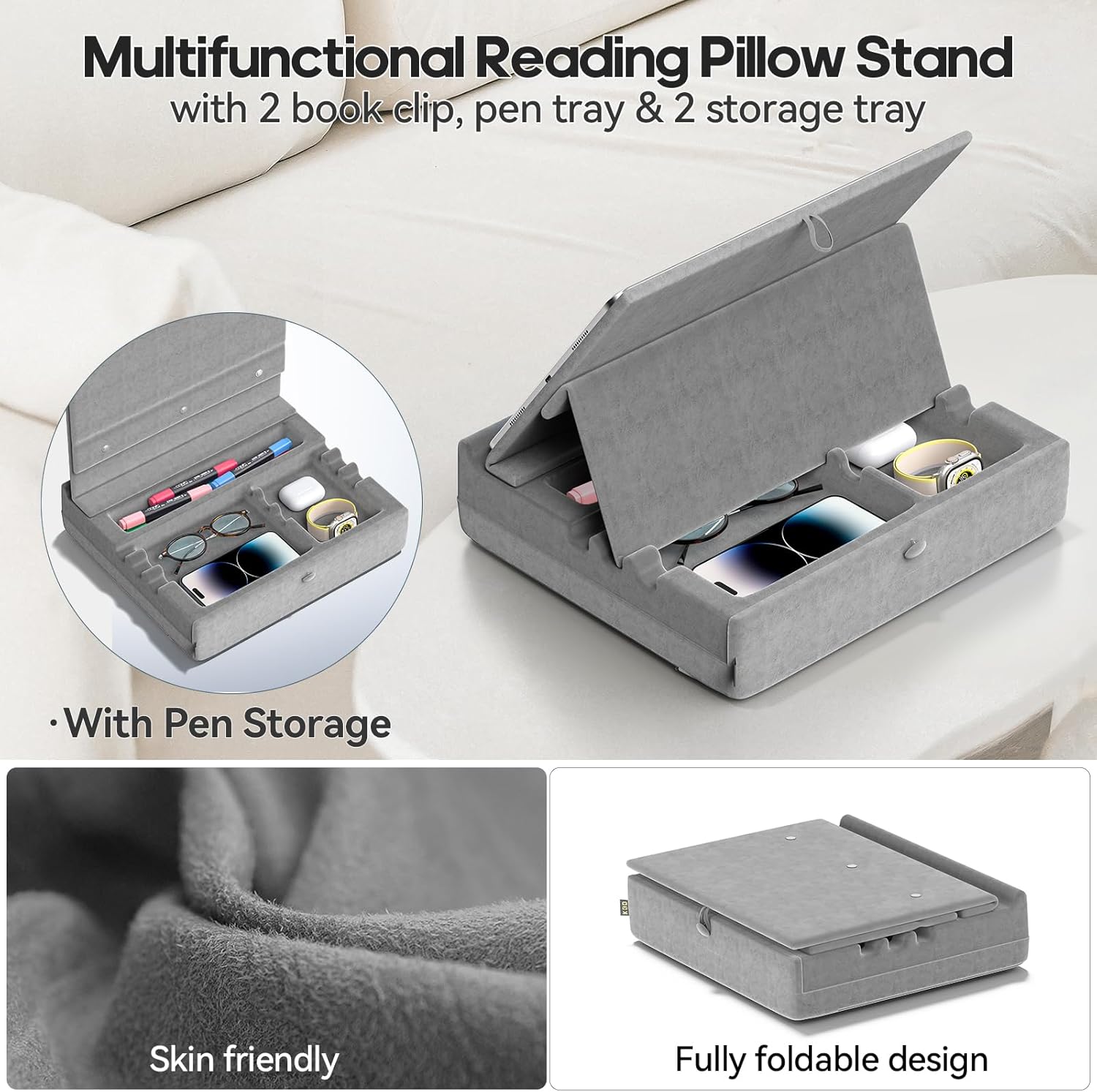 KDD Book Stand with Storage