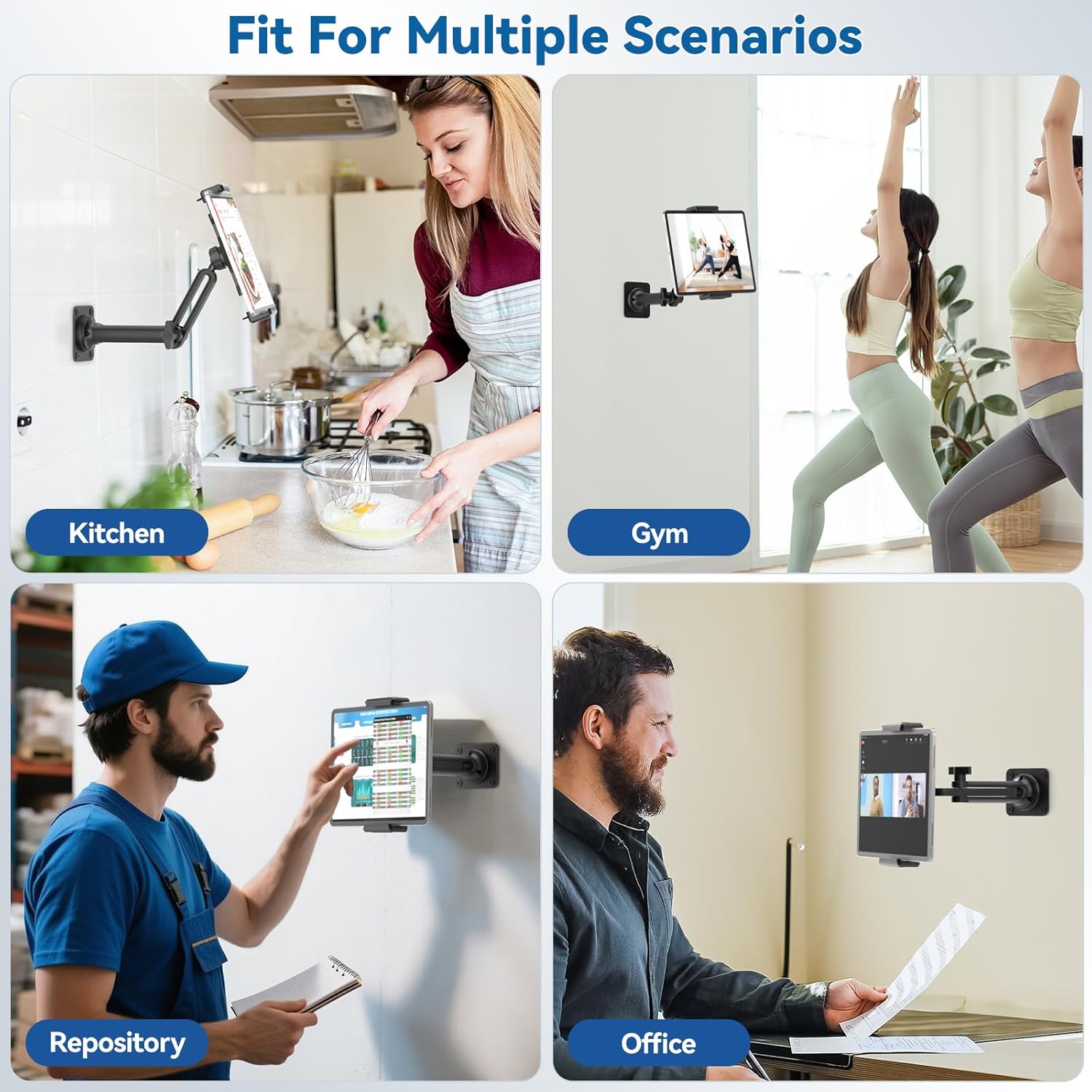 KDD Tablet Wall Mount Holder