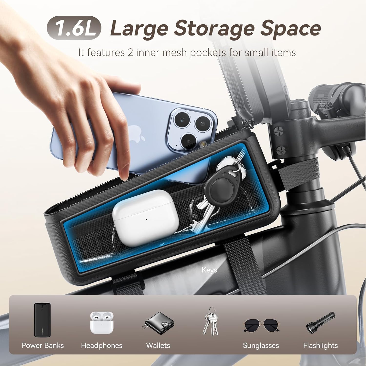 KDD Bike Front Frame Bag