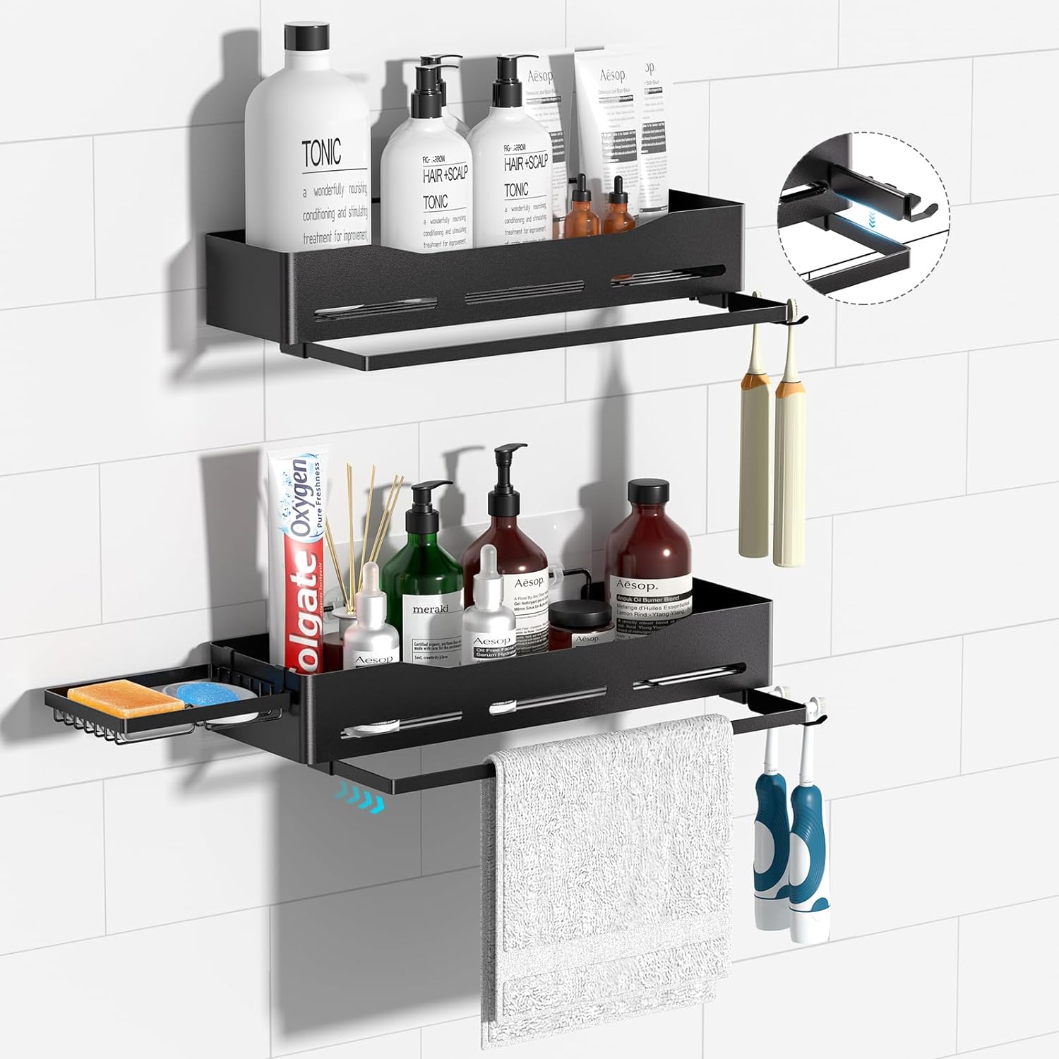 CLESOO Shower Caddy