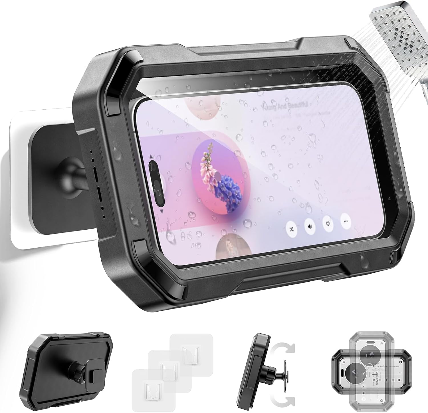 KDD Shower Phone Holder Waterproof