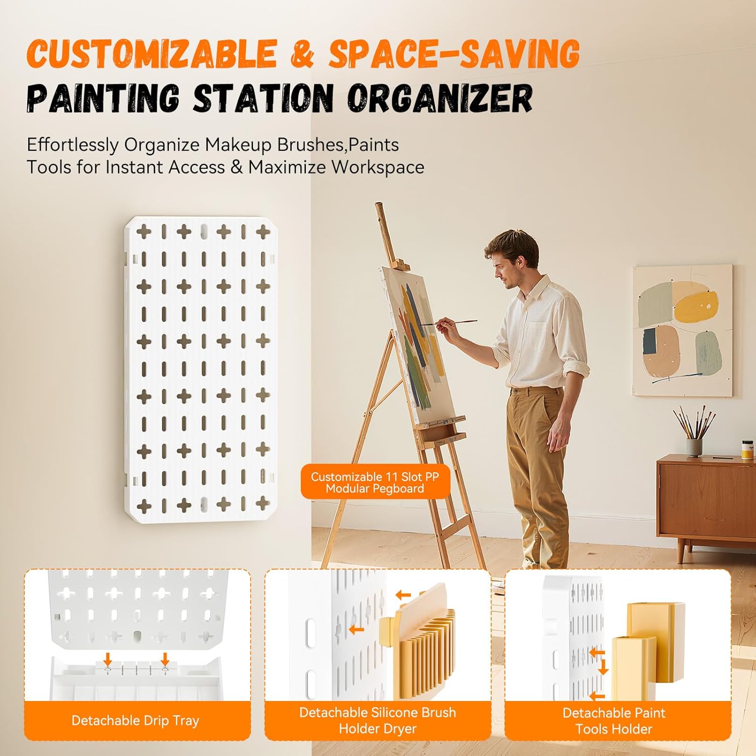 Paint Brush Holder