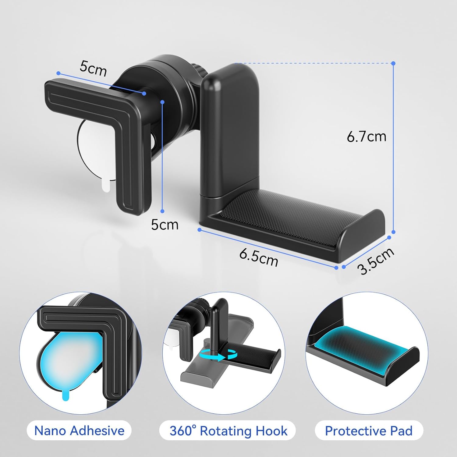 KDD Headset Stand for Monitor