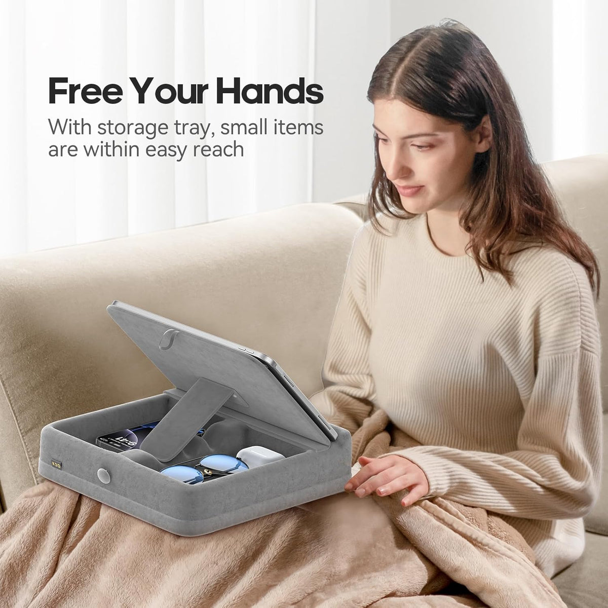 KDD Tablet Pillow Stand with Storage – KUSKER care