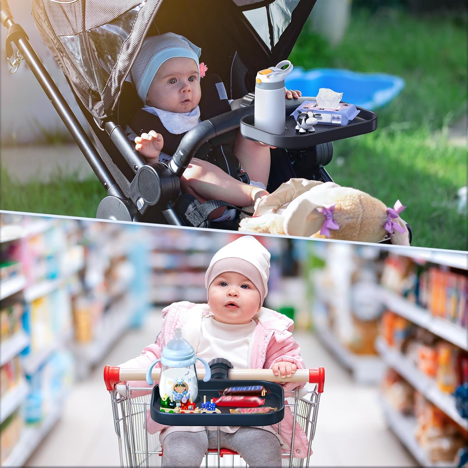 KDD Universal Stroller Snack Tray