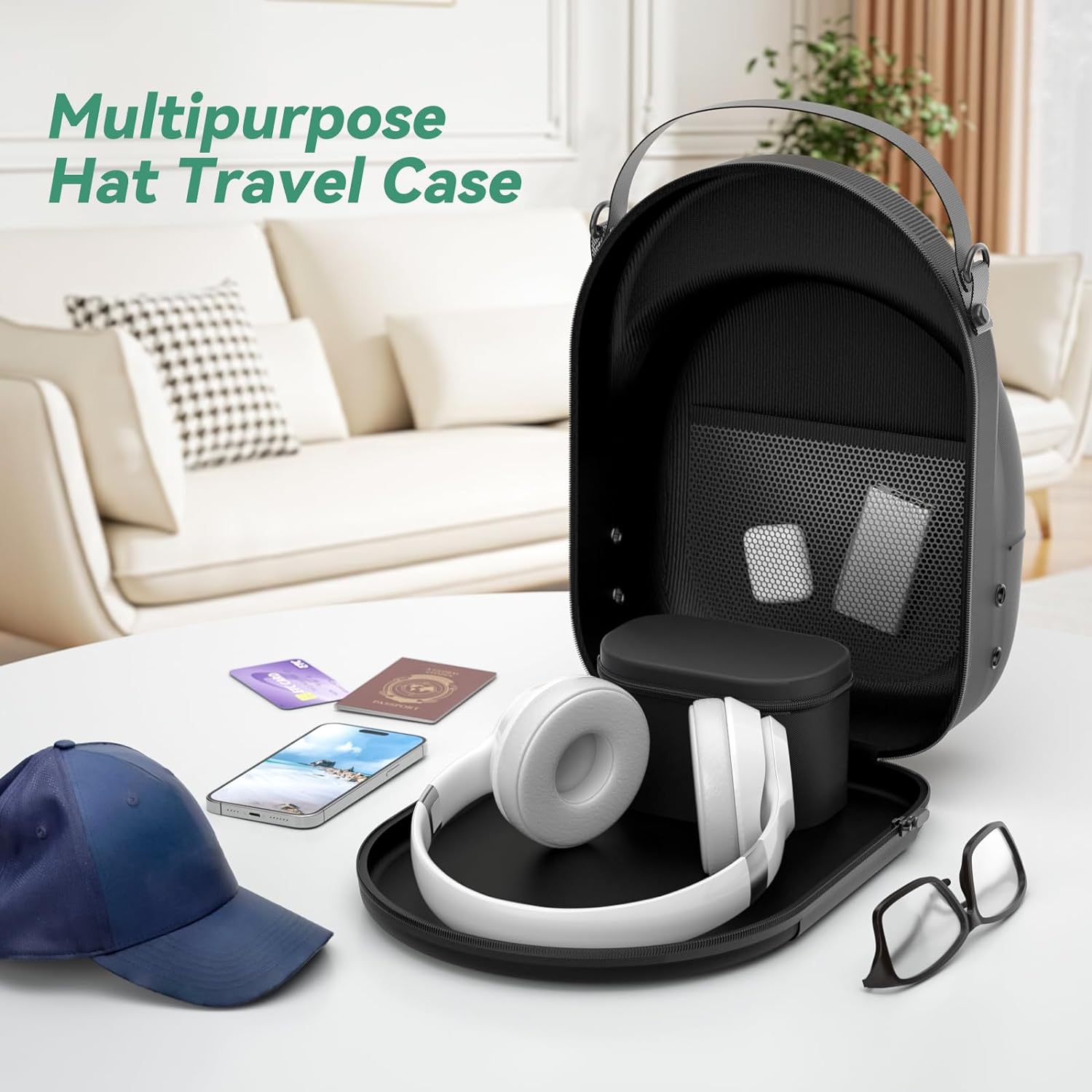 CLESOO Travel Hat Case