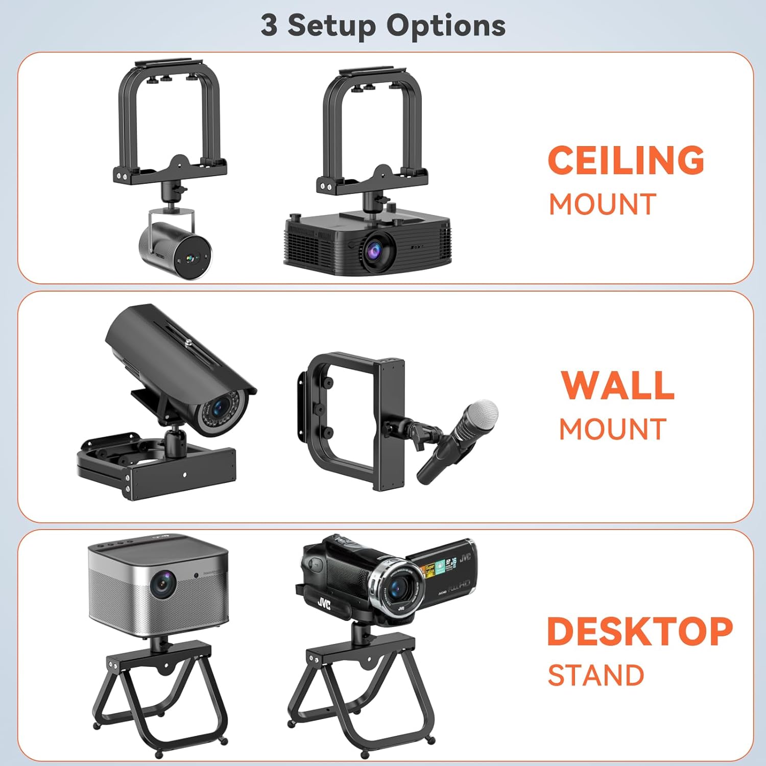 KDD Desktop Projector Mount