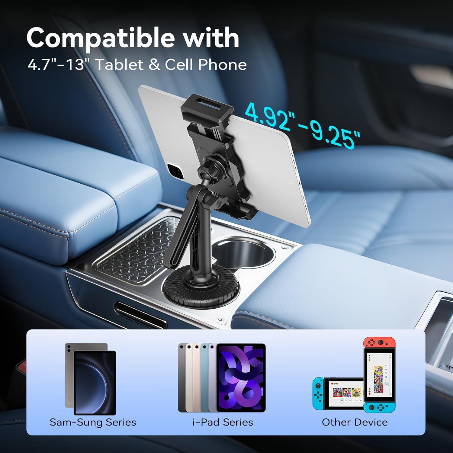 KDD Tablet Holder for Car