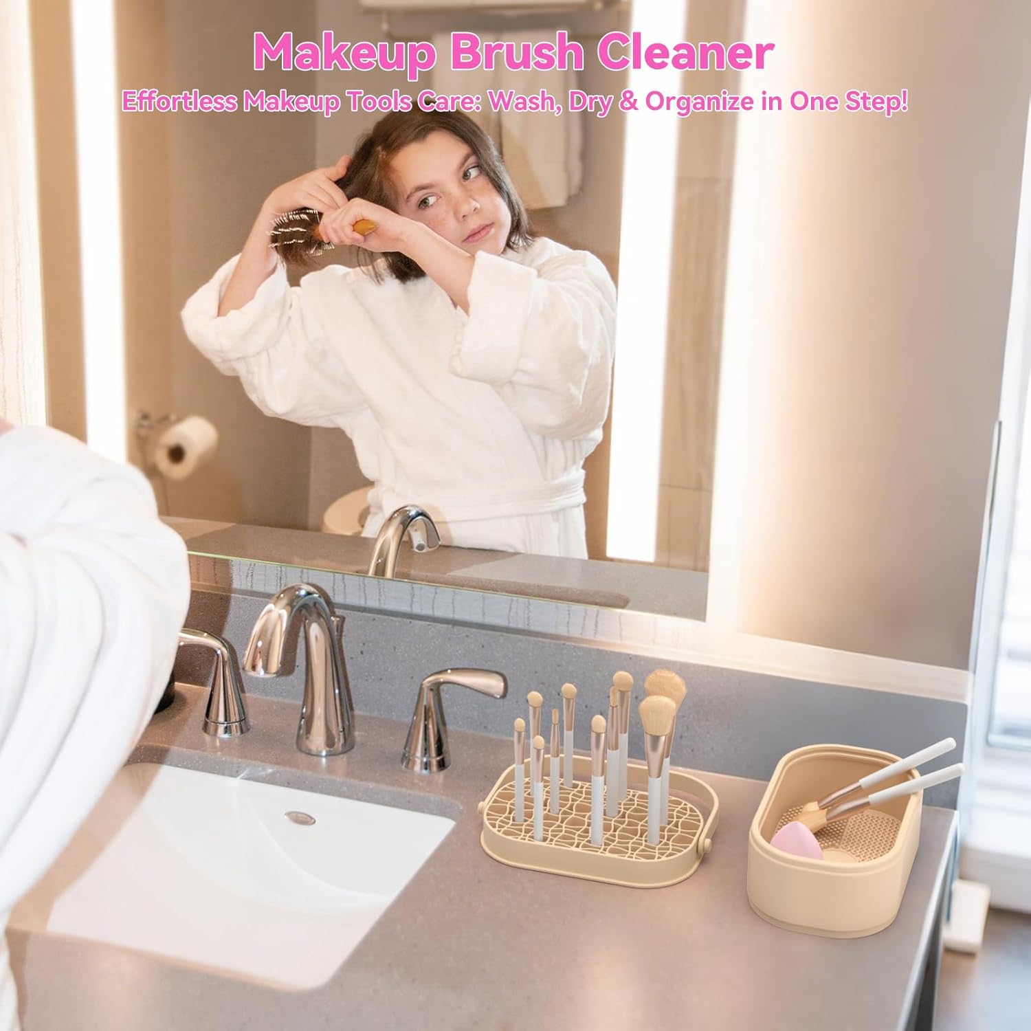 Makeup Brush Cleaner Mat