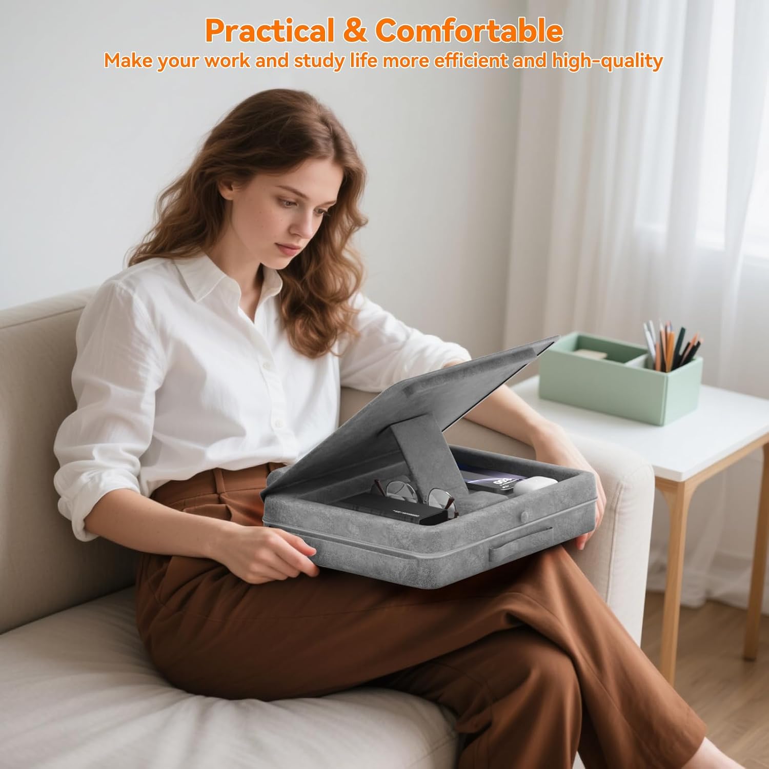 KDD Laptop Lap Desk with Cushion