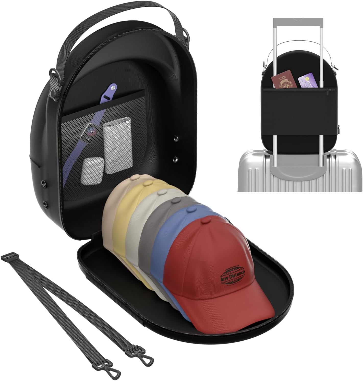 CLESOO Travel Hat Case