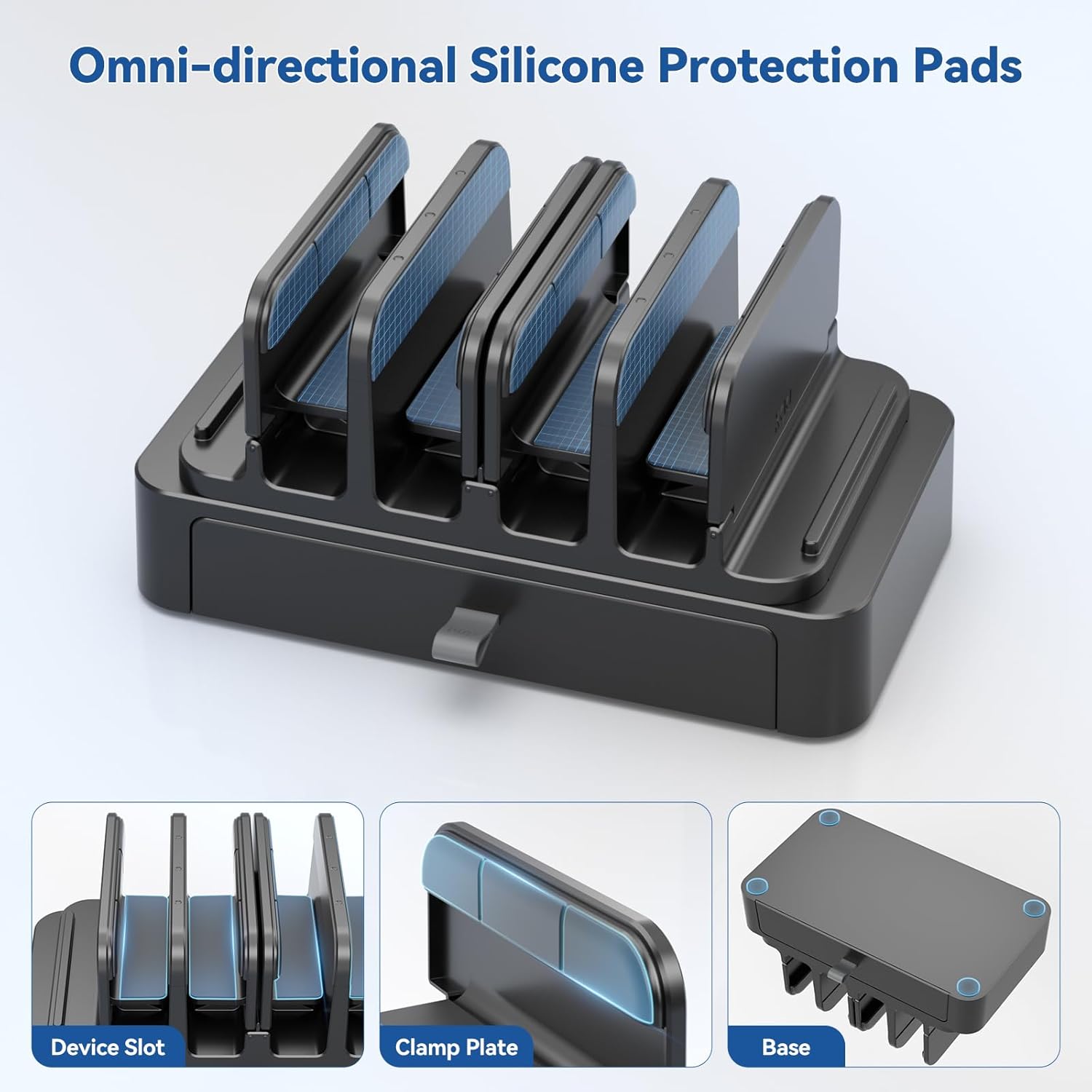 KDD Vertical Laptop Stand with Drawer