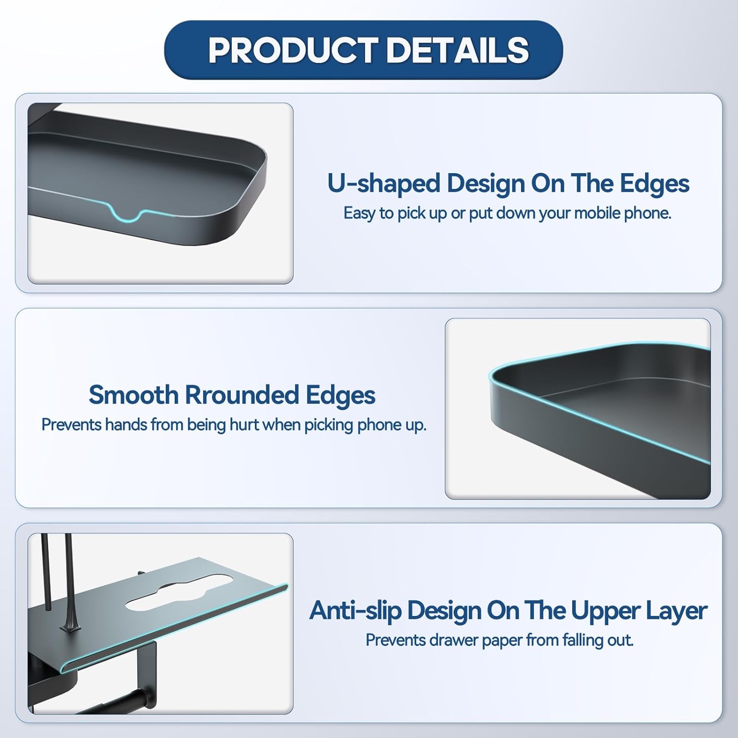 Toilet Paper Holder Screw Wall Mount