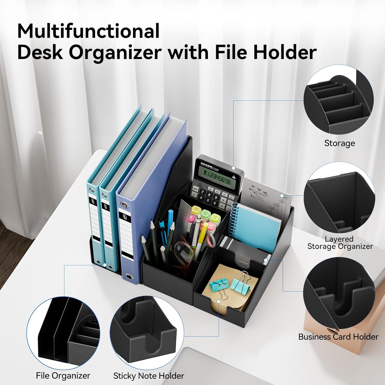Magnetic Desk Organizer Set