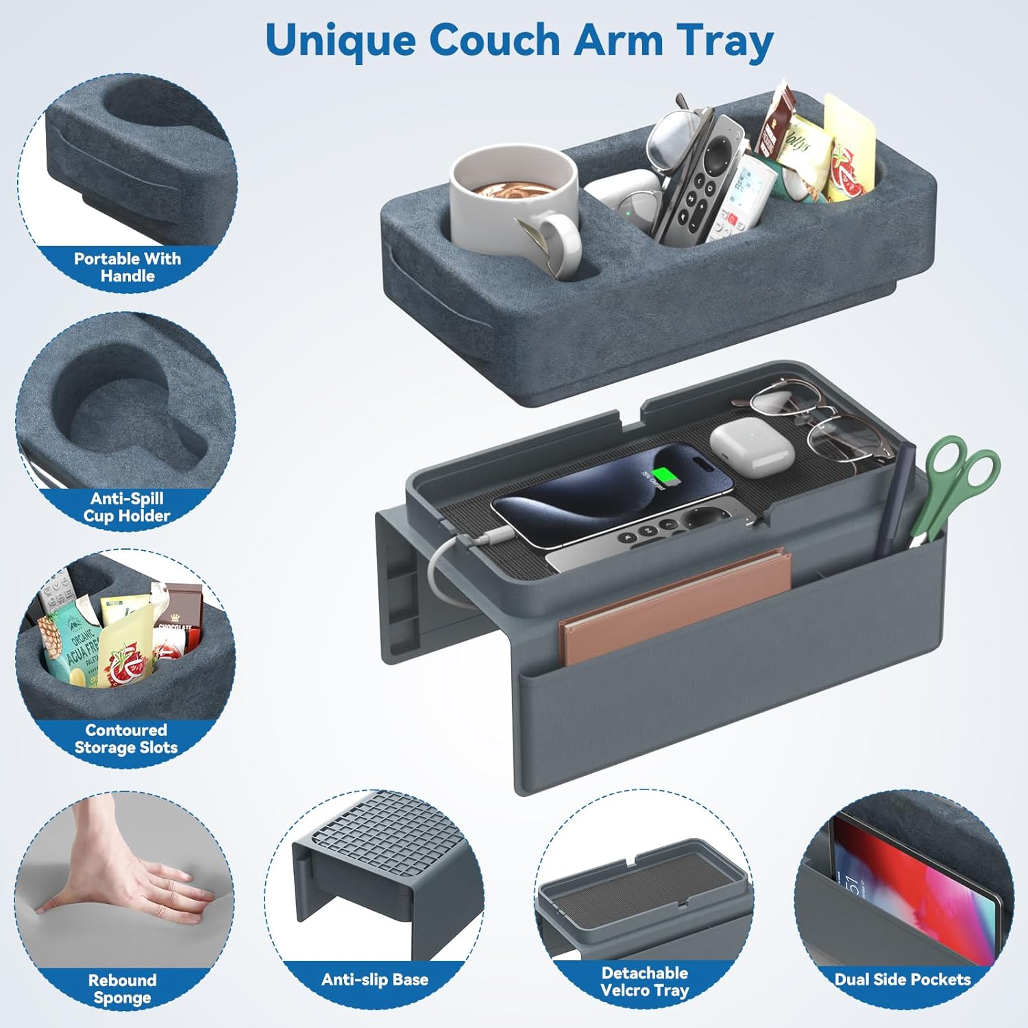 Couch Arm Tray