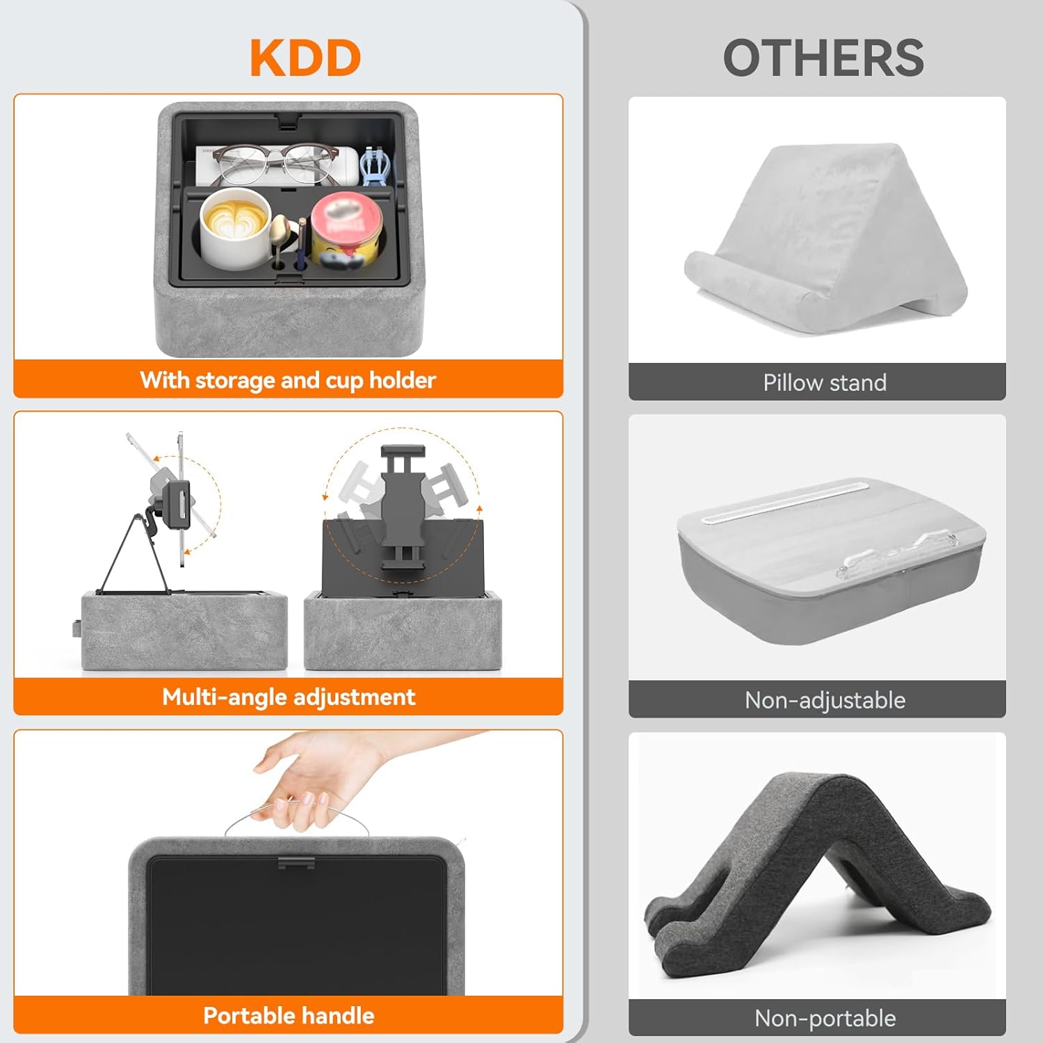 KDD Tablet Pillow Stand