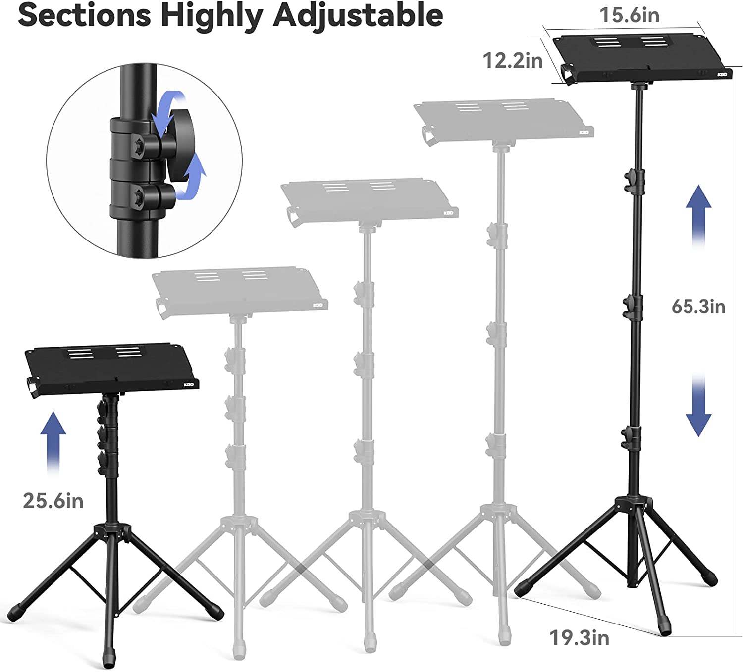 KDD Projector Tripod Stand