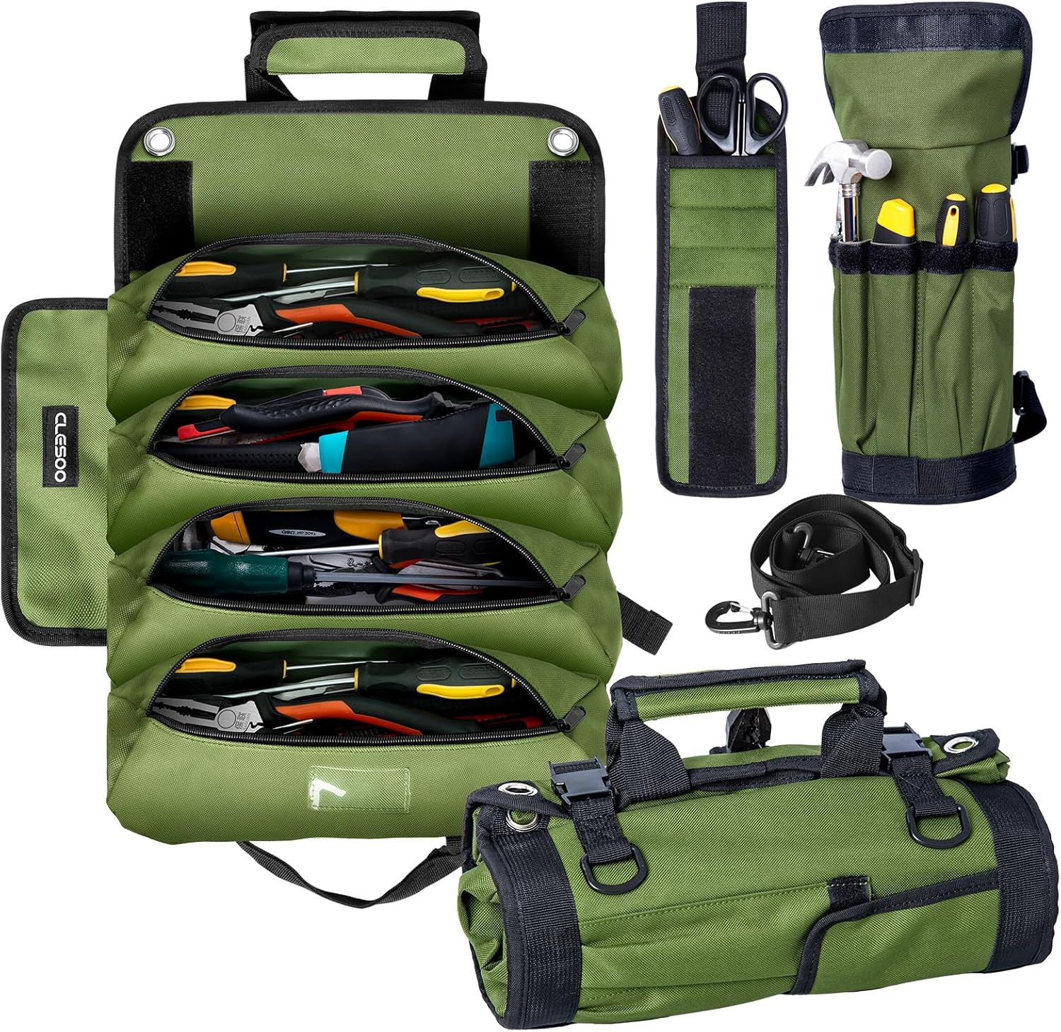 Roll Up Tool Bag Organizer