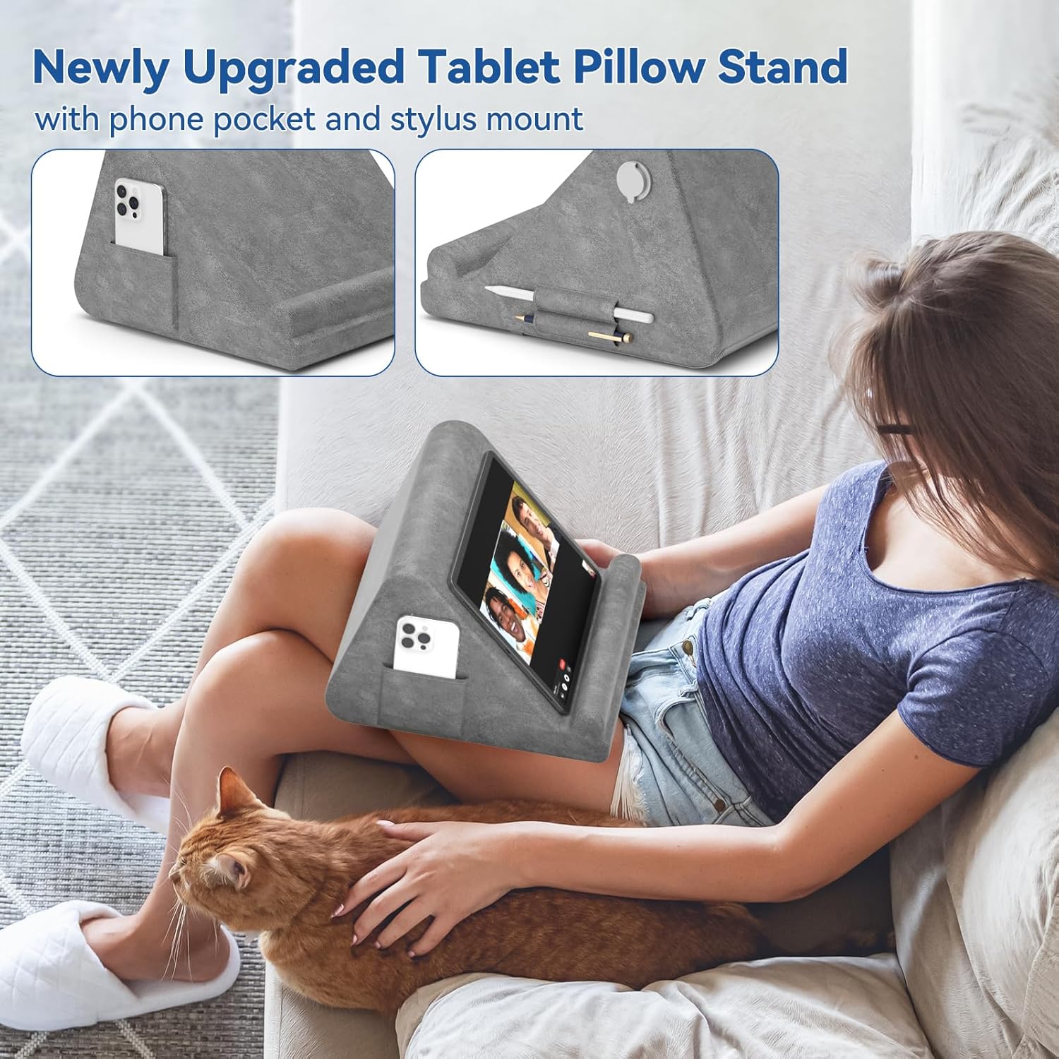 KDD Tablet Pillow Holder