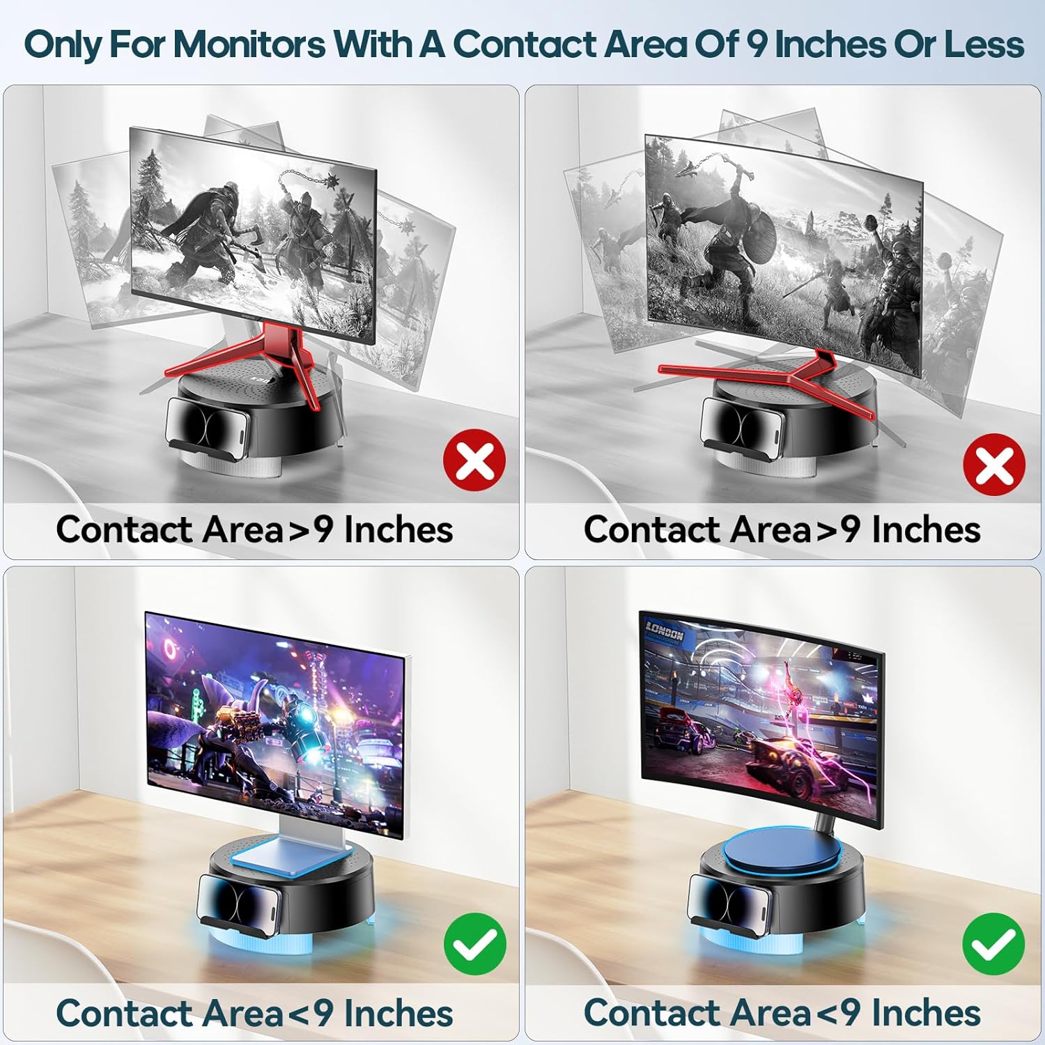 KDD Gaming Monitor Stand Riser