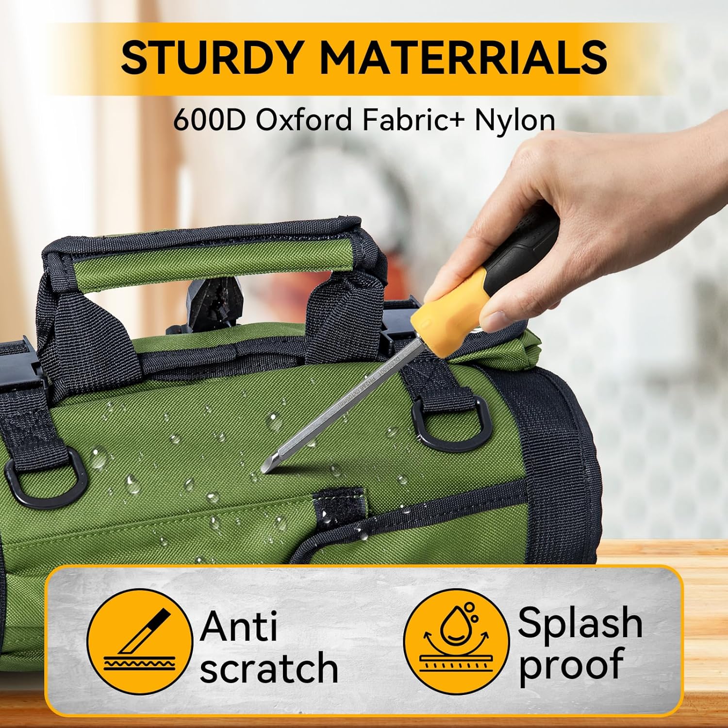Roll Up Tool Bag Organizer