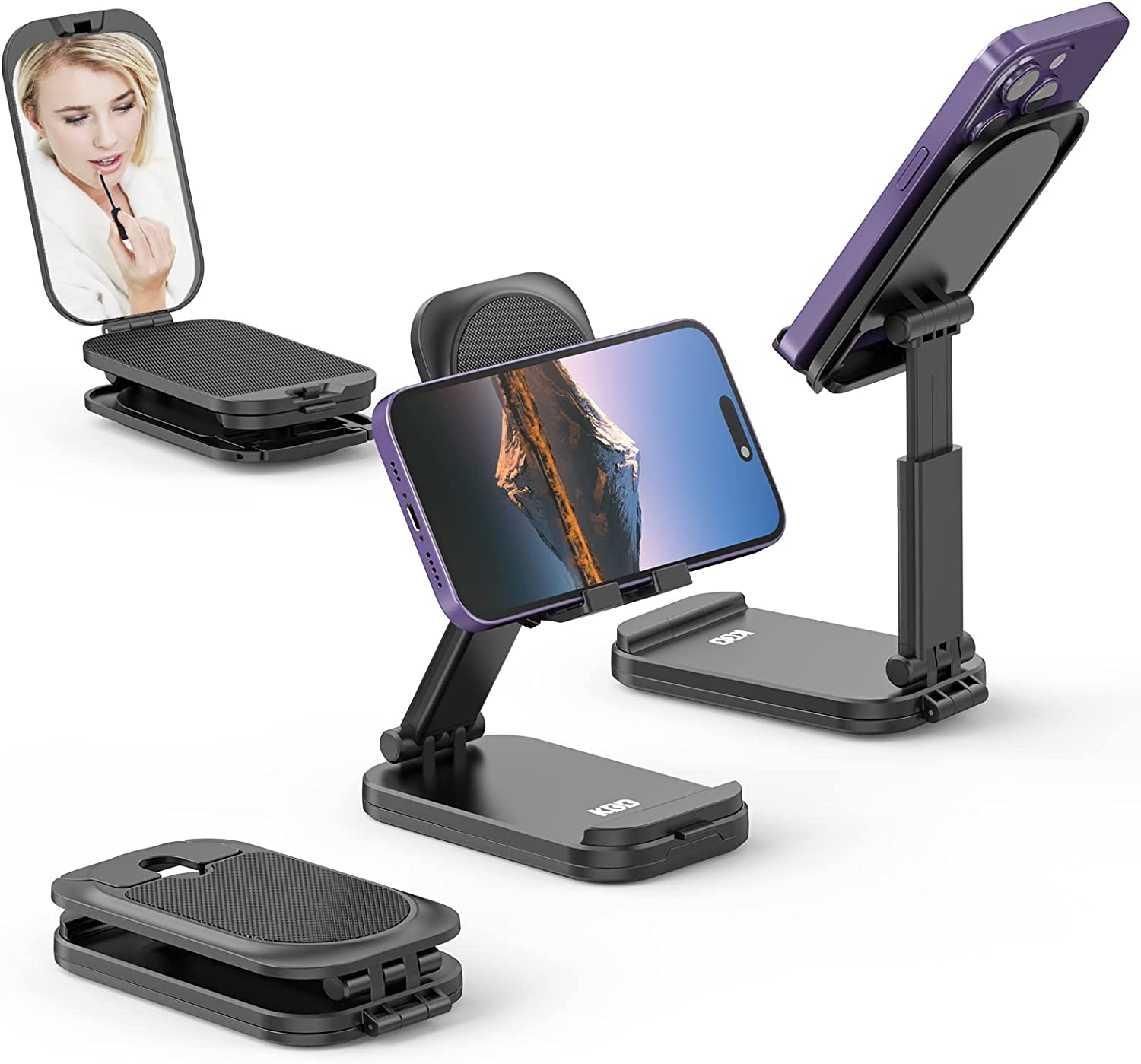 Foldable Cell Phone Stand for Desk