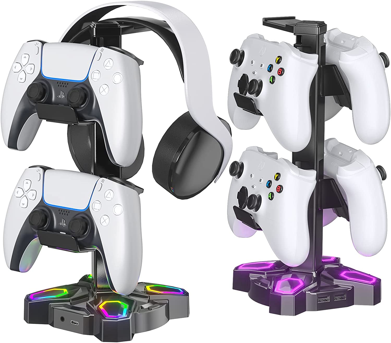 Playstation headset sales and controller stand