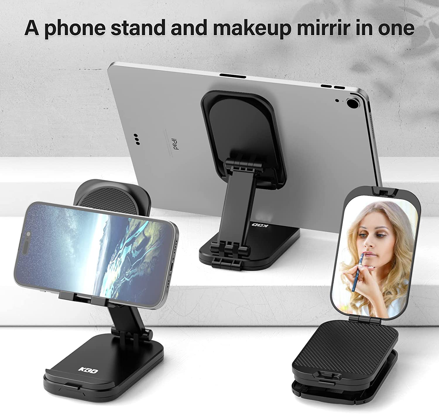 Foldable Cell Phone Stand for Desk