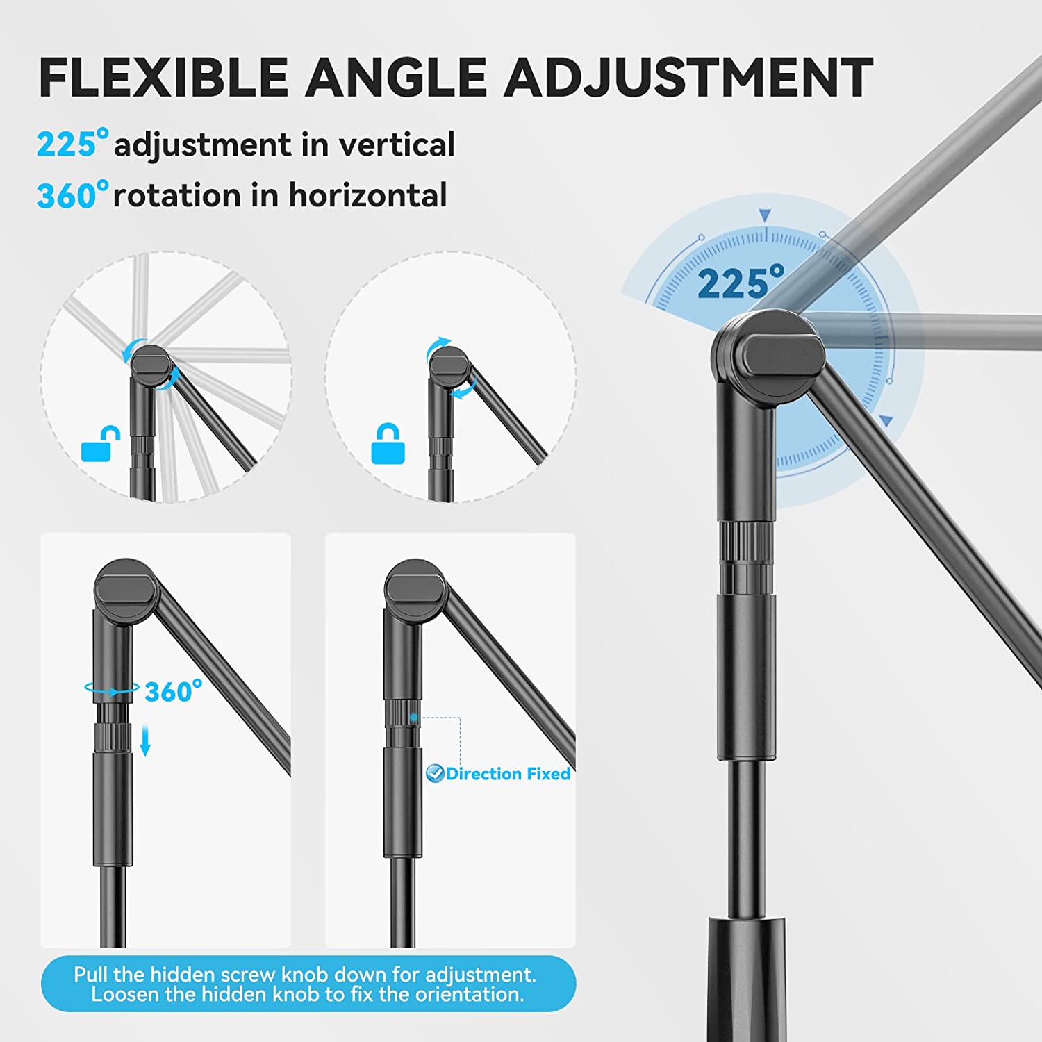 KDD Gooseneck Tablet Stand for Bed