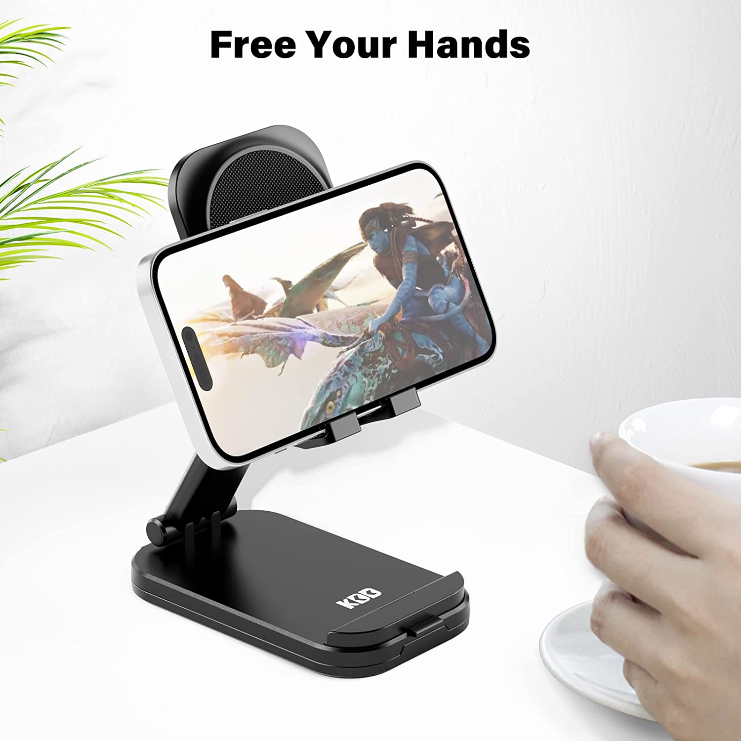 Foldable Cell Phone Stand for Desk