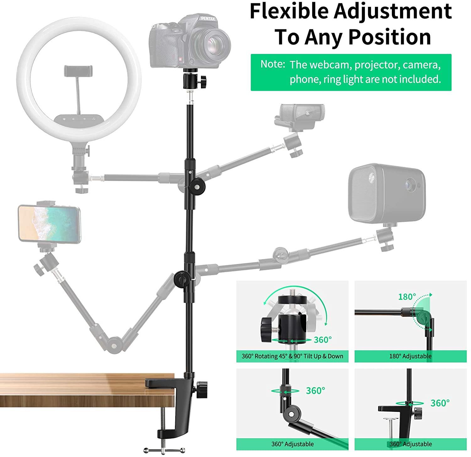 Webcam Stand Camera Mount